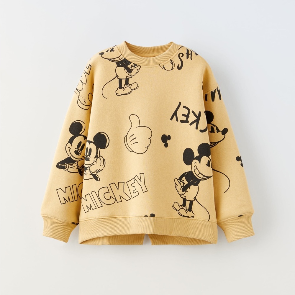 Zara Disney Mickey Crewneck Sweatshirt size 11-12